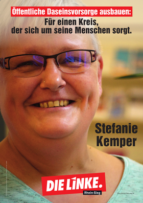 Plakat Stefanie Kemper