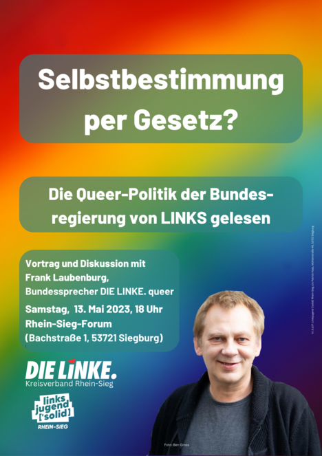 Plakat Queer-Veranstaltung