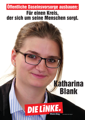 Plakat Katharina Blank